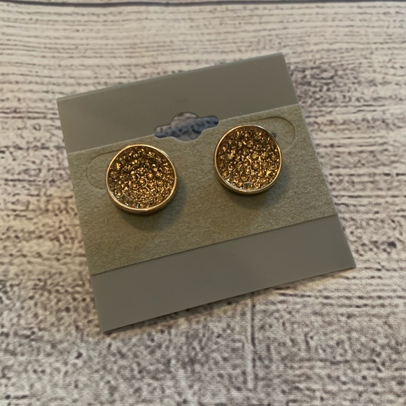 The Limited Jewelry - The Limited Gold Sparkle Earrings